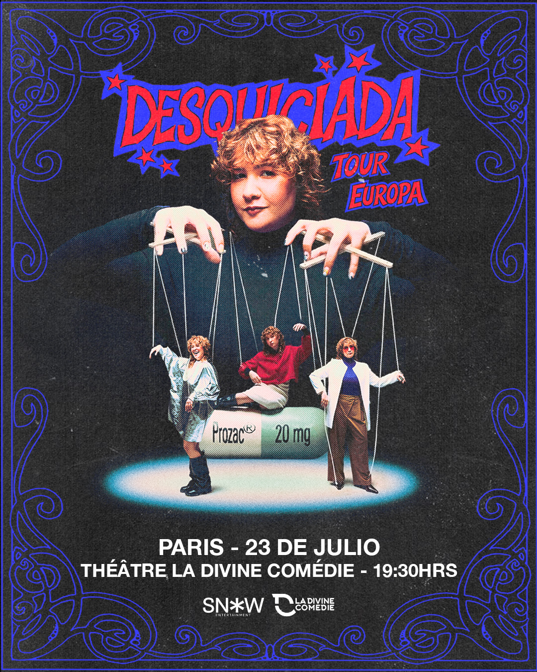 Neisser Presenta:  DESQUICIADA – PARIS