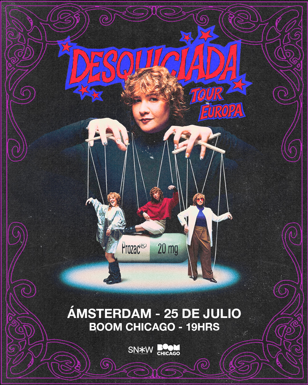 Neisser Presenta:  DESQUICIADA – ÁMSTERDAM