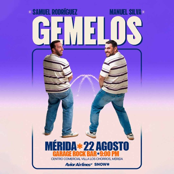 Manuel y Samuel presentan: Gemelos – Merida🇻🇪
