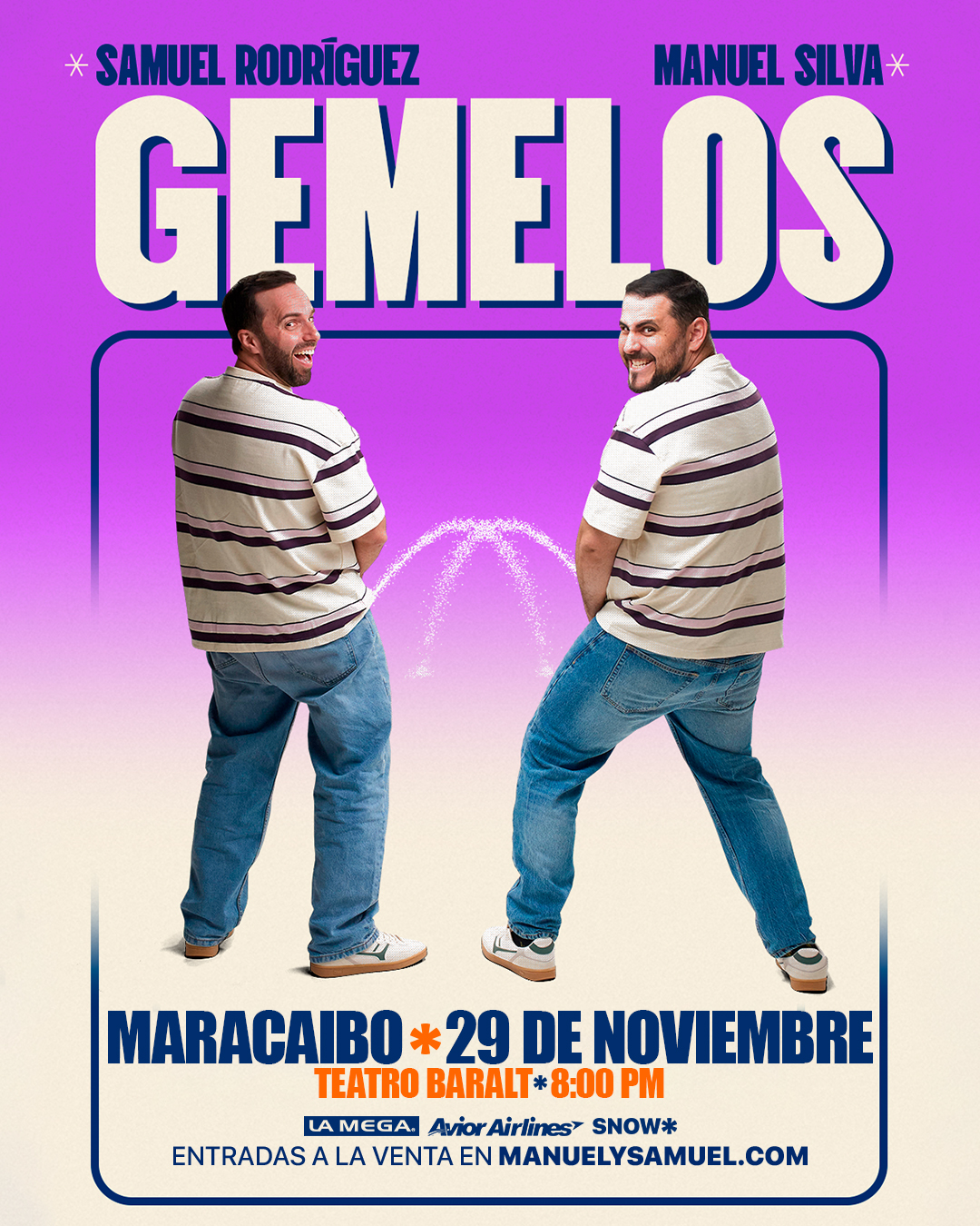 Manuel y Samuel presentan: Gemelos – Maracaibo🇻🇪