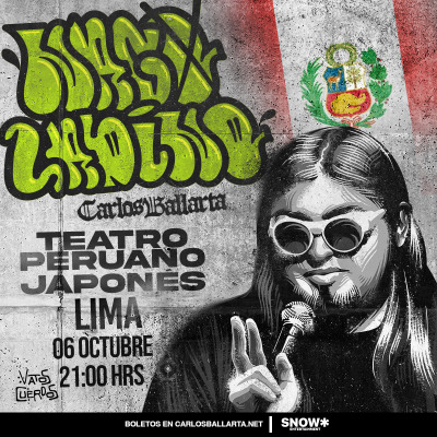 Carlos Ballarta presenta Naco Ladino en Lima🇵🇪