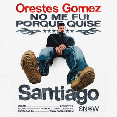 Orestes Gómez en Vivo – Chile 🇨🇱