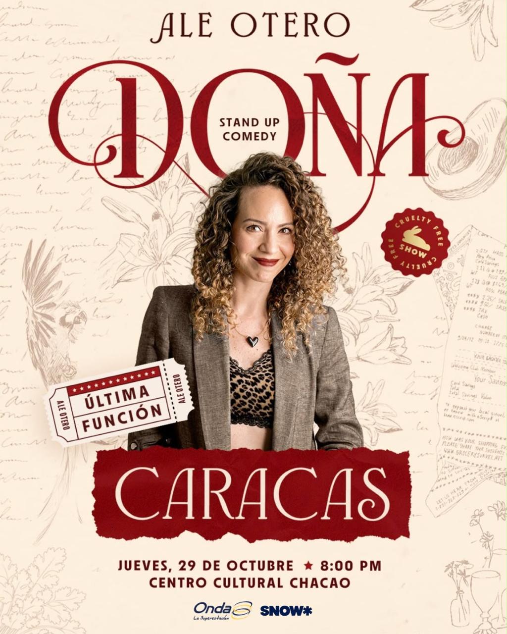 ALE OTERO PRESENTA DOÑA